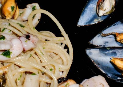 Spaghetti e cozze